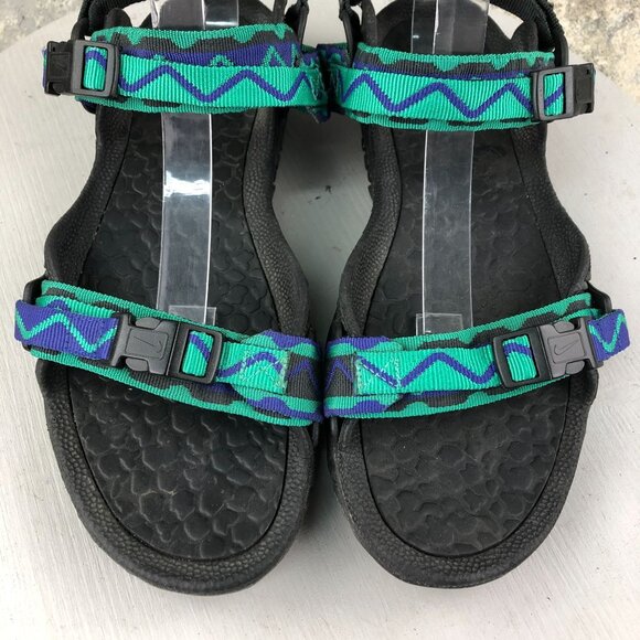 Nike VTG 90\'s Men\'s 12 ACG Deschutz+ Blue Green Buckle Outdoor Water Sandals main image 13